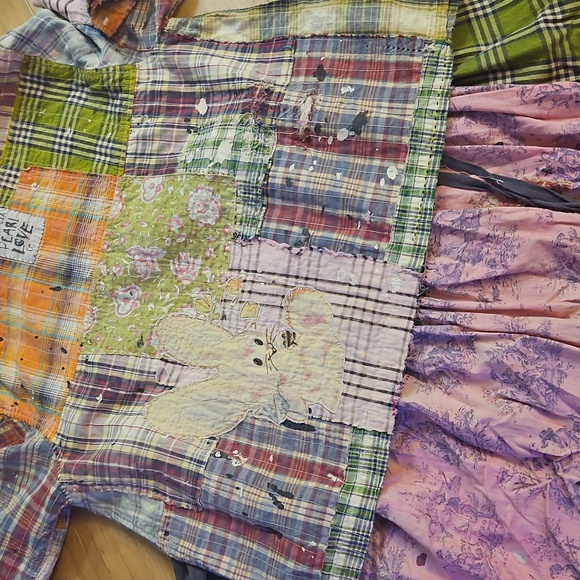 Magnolia Pearl Curated collection Patchwork Reverisble Jacket - Picture 7 of 12